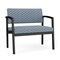 Lesro Lenox Steel Bariatric Chair Metal Frame, Black, RS Rain Song Upholstery LS1401 - alternate 1